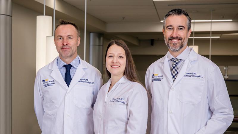 A team of physicians from the MedStar Health hematology oncology specialty.