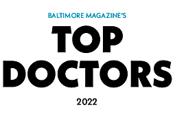 2022 Baltimore Magazine Top Doctors Badge