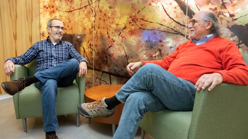 Gary Seiden and Carlos Zigel, became friends after they both underwent successful liver transplants at MedStar Georgetown University Hospital.