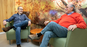 Gary Seiden and Carlos Zigel, became friends after they both underwent successful liver transplants at MedStar Georgetown University Hospital.