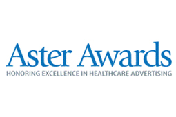 Aster Awards - Excellence in Healthcare Advertising award badge