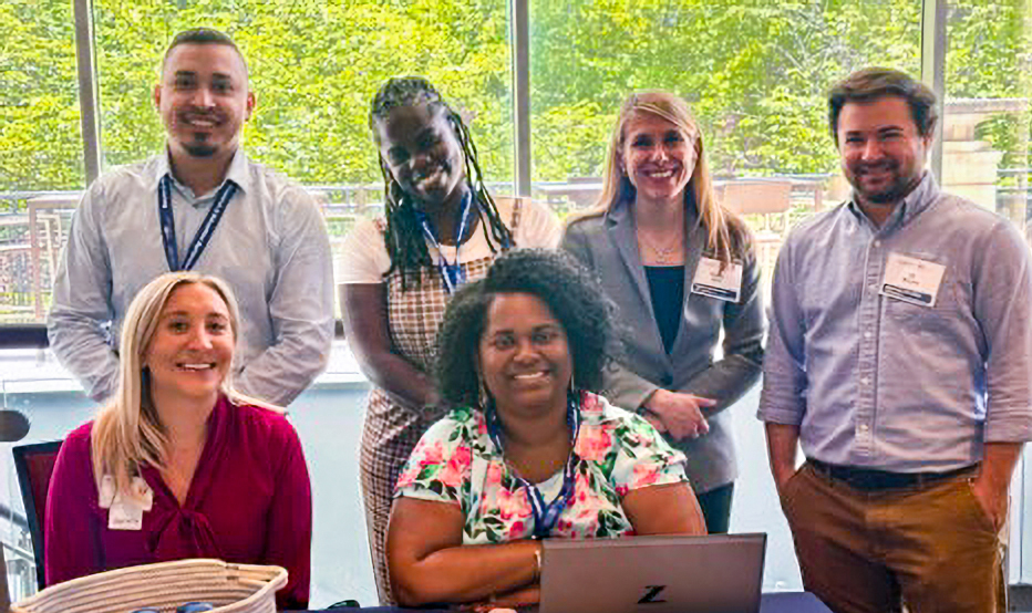 Group photo of associates - Healthiest Maryland Businesses award