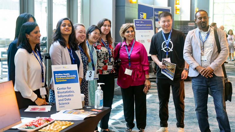 Team photo of MedStar Health's Center for Biostatistics, Informatics and Data Science team.