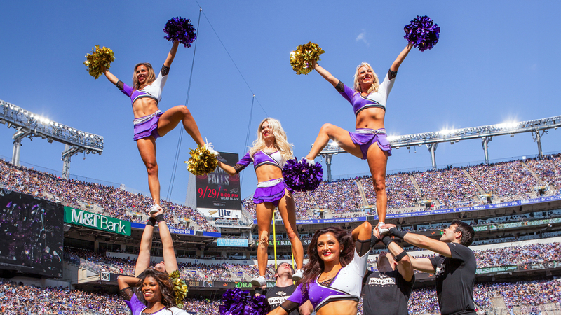 Baltimore Ravens Cheerleaders 