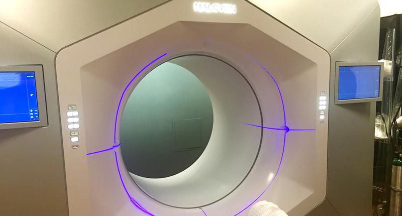A Halcyon radiation treatment machine at MedStar Health.