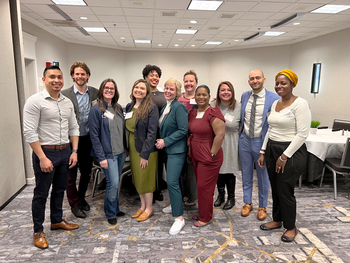 Group photo of the Wellbeing team at MedStar Health.