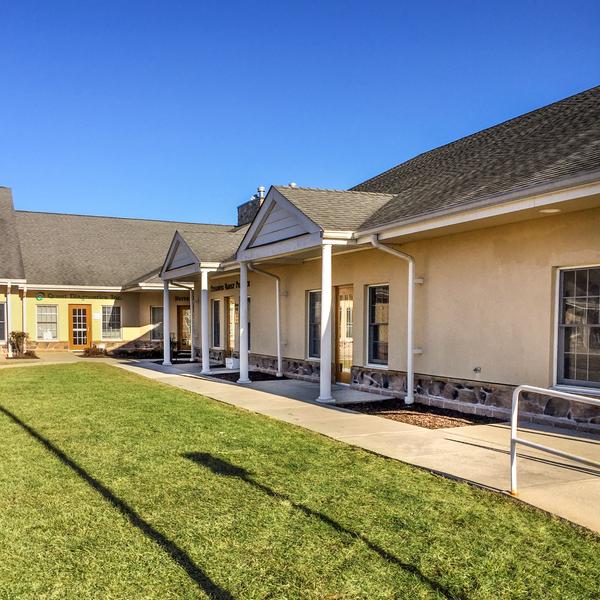 MedStar Health Primary Care at Old Emmorton Road is in a 2-story building in an office park in Bel Air, Maryland.