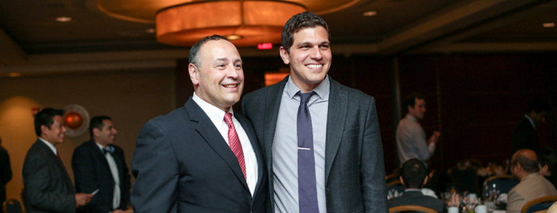 Dr Fernando Pagan and Dr Yasar Torres Yaghi pose for a photo at an event.