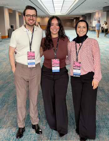 A group of residents at a national conference.