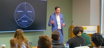 Students participate in a lecture at MedStar Health.