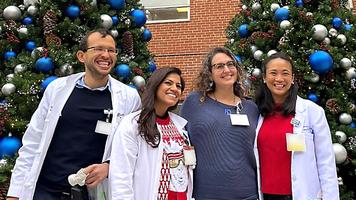 Graduates from MedStar Health's Infectious Disease Fellowship Program pose for a group photo.