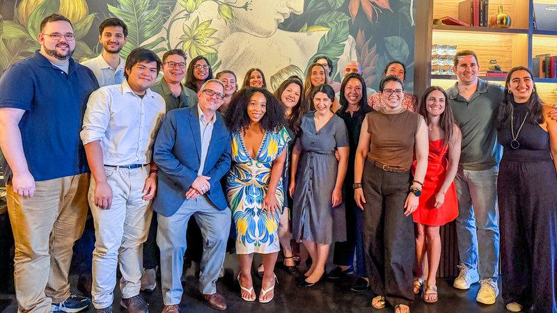 Group photo of Fellows in the Pulmonary Critical Care Medicine fellowship program at MedStar Health.
