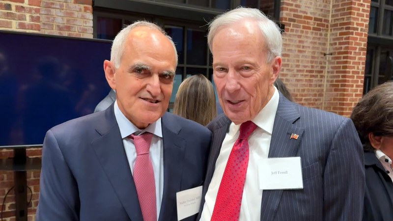 Dr. Nadim Haddad and Jeff Ferrill.