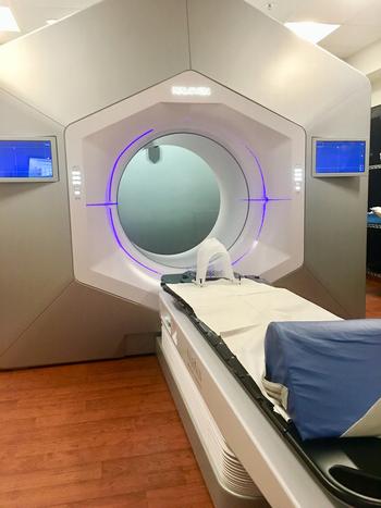 A Halcyon radiation treatment machine at MedStar Health.