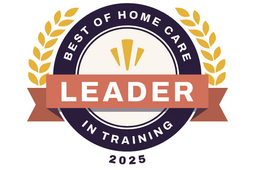 2023 Best of Home Care - Leader In Training award badge