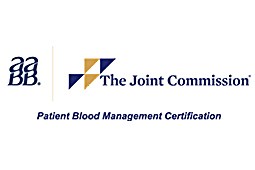 Joint Commission Blood Management Certification logo