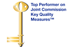 Top Performer on Joint Commission Quality Measures award badge 