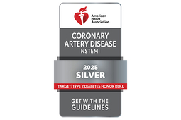 American Heart Association award badge