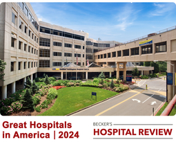 Medstar Washington Hospital Center was named a Great Hospital by Becker's Hospital Review.