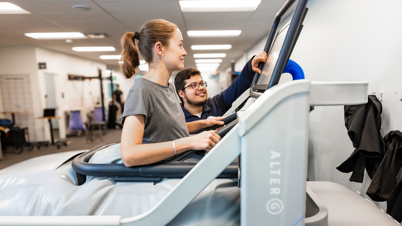 MedStar physical therapists provide personalized care for patients.