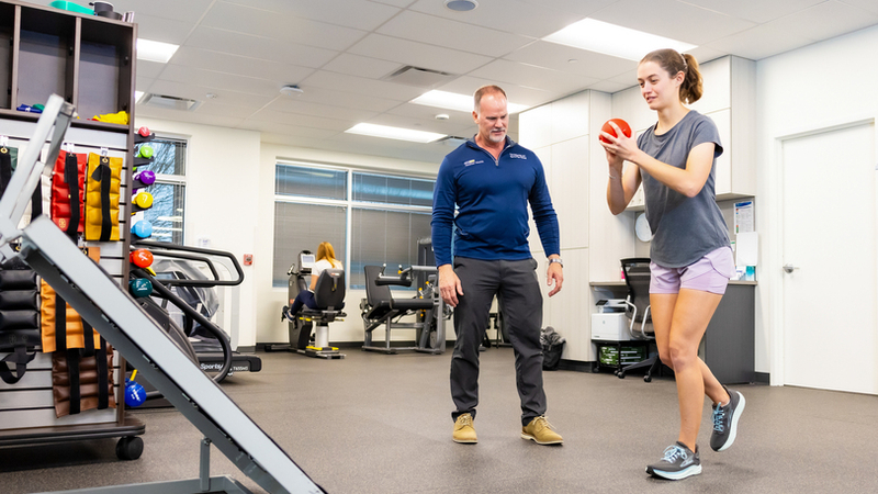 MedStar physical therapists provide personalized care for patients.