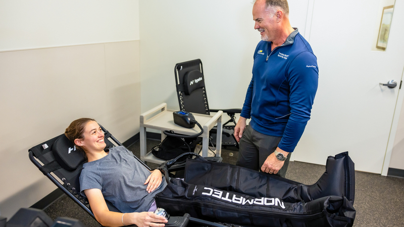 MedStar physical therapists provide personalized care for patients.