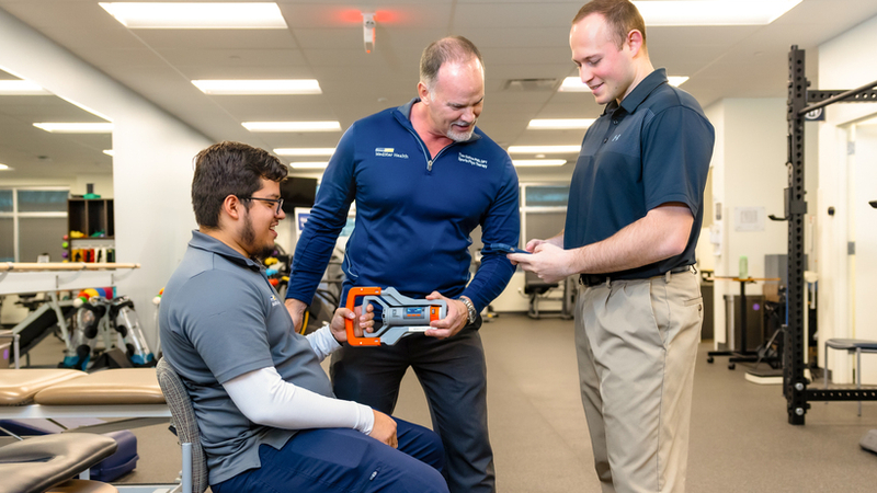 MedStar physical therapists provide personalized care for patients.