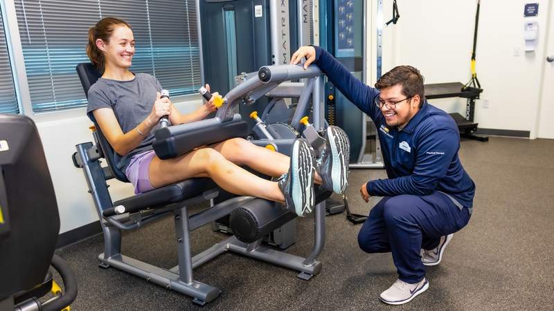 MedStar physical therapists provide personalized care for patients.