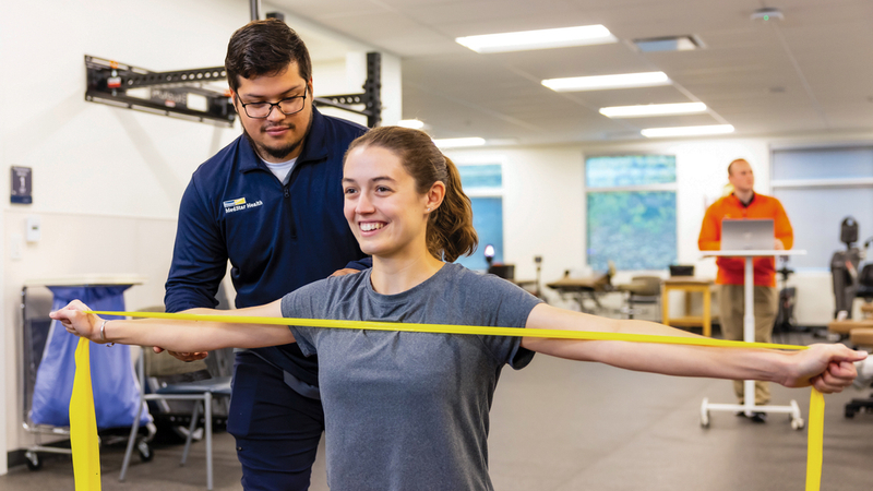 MedStar physical therapists provide personalized care for patients.