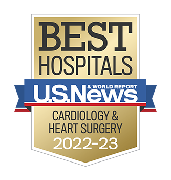 2022 - 23 MWHC最好的医院——《美国新闻与世界报道》——心脏病和心脏手术