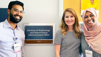Team photo of Nephrology Fellowship Program fellows