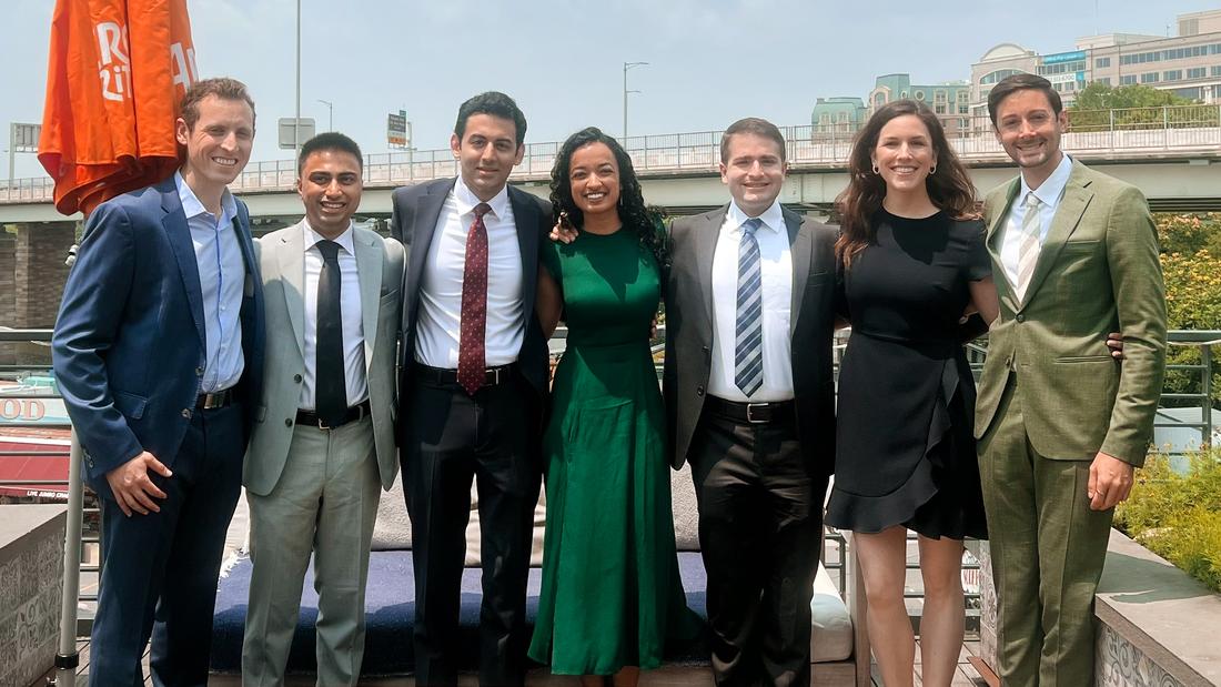 Photo of a group of 2023 MedStar Georgetown Neurology Residency Program graduates.