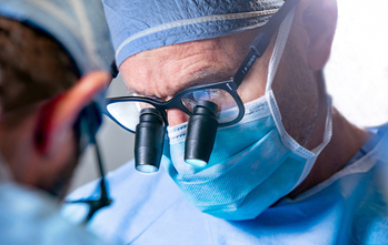 Dr Fishbein performs transplant surgery at MedStar Health.