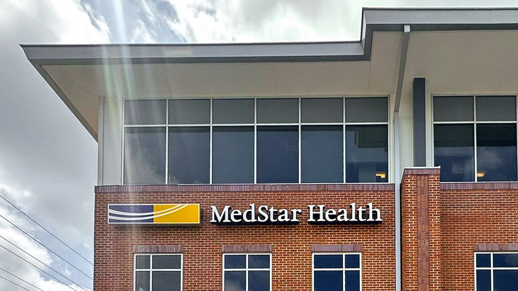 Exterior of MedStar Health Urgent Care at Great Mills.