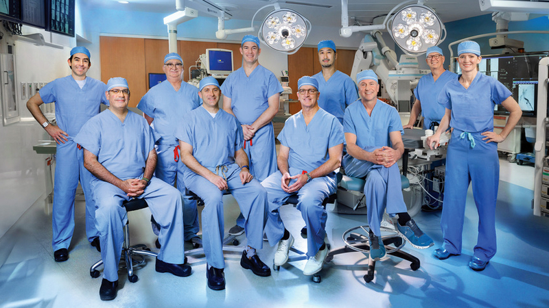 Thomas MacGillivray and a team of surgeons performs a surgical procedure at MedStar Health.