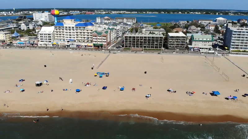 MedStar Health Sun Safe Week sunscreen awareness campaign in Ocean City, MD