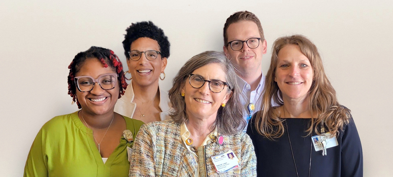 Faculty from the MedStar Health Palliative Social Work Fellowship pose for a group photo.