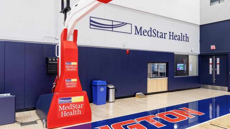 MedStar Health is a sports medicine partner with the Washington Wizards NBA basketball team.
