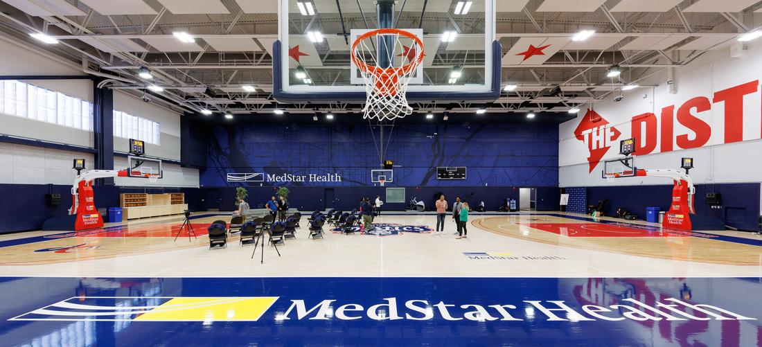 MedStar Health is a sports medicine partner with the Washington Wizards NBA basketball team.