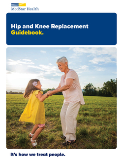 Cover - Hip and Knee guidebook - MedStar Georgetowm University Hospital