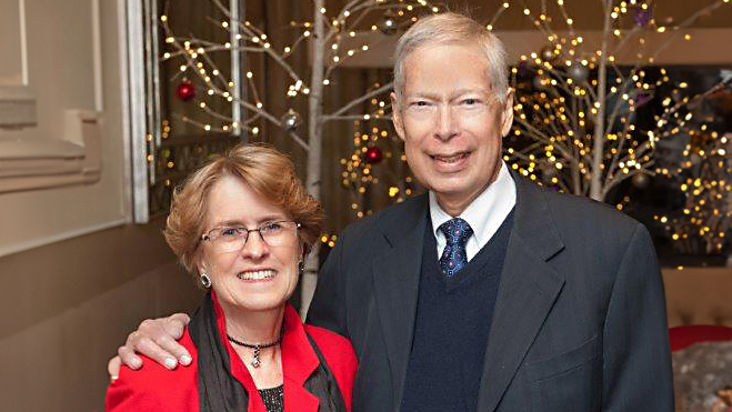 Kathy Lindquist with her late husband Terry Newendorp.
