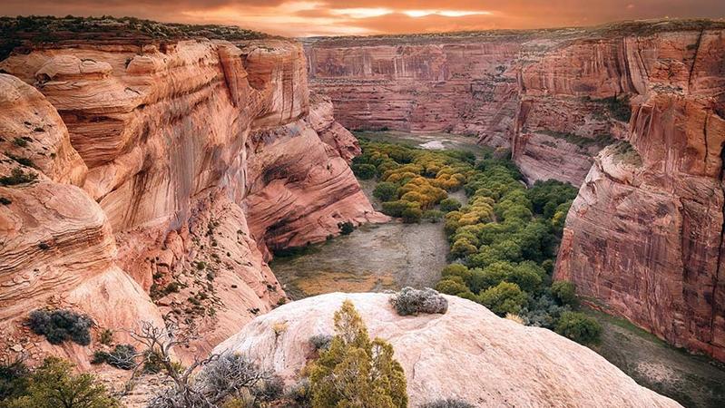 Scenic view from the Navajo nation.