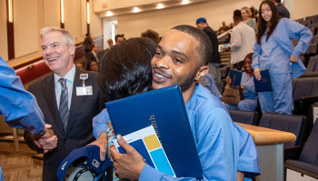 Graduates from the Academy at MedStar Health become certified sterile processing and radiology technicians.