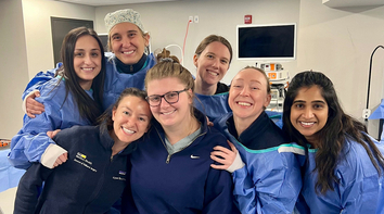 Students and faculty from the MedStar Washington Hospital Center Podiatric Surgery Program