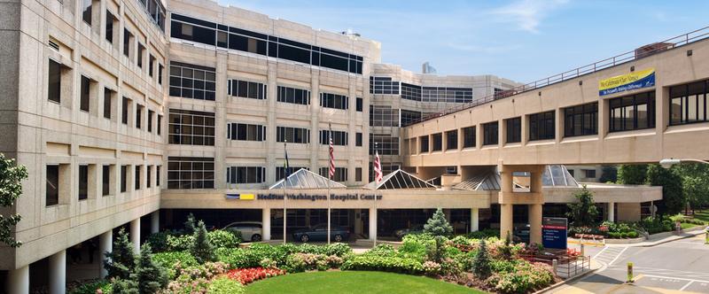 Main entrance to MedStar Washington Hospital Center