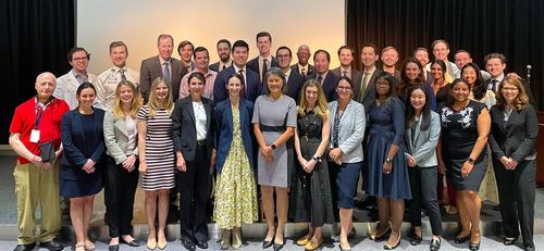 Group photo of students and faculty in MedStar Health's Otolaryngology Head and Neck Surgery Residency program.