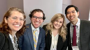 Group photo of students in MedStar Health's Otolaryngology Head and Neck Surgery Residency program.