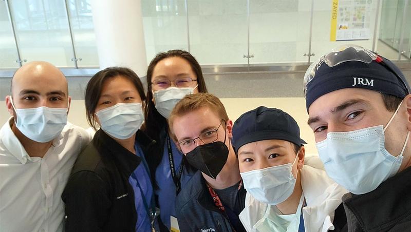 General Surgery Residency Program residents in action.
