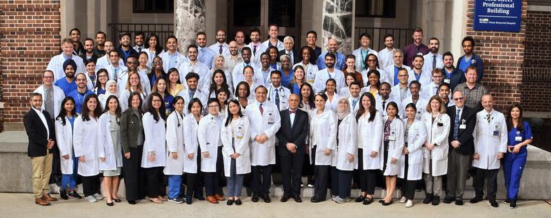 Group photo of residents in the MedStar Health Internal Medicine Program in Baltimore.