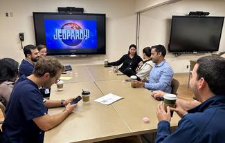 Internal Medicine Residency program participants in a meeting.